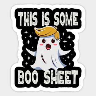 This Is Some Boo Sheet - Ghost Halloween Costume Sticker